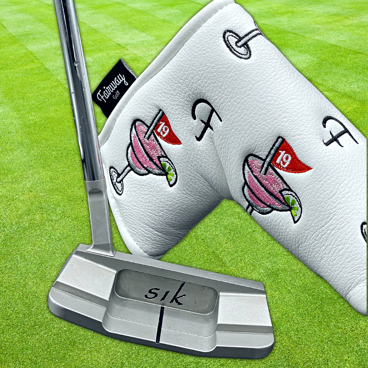 19th Hole Cocktail | Blade Putter Headcover