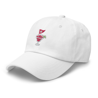 19th Hole Cocktails | Dad Hat | White