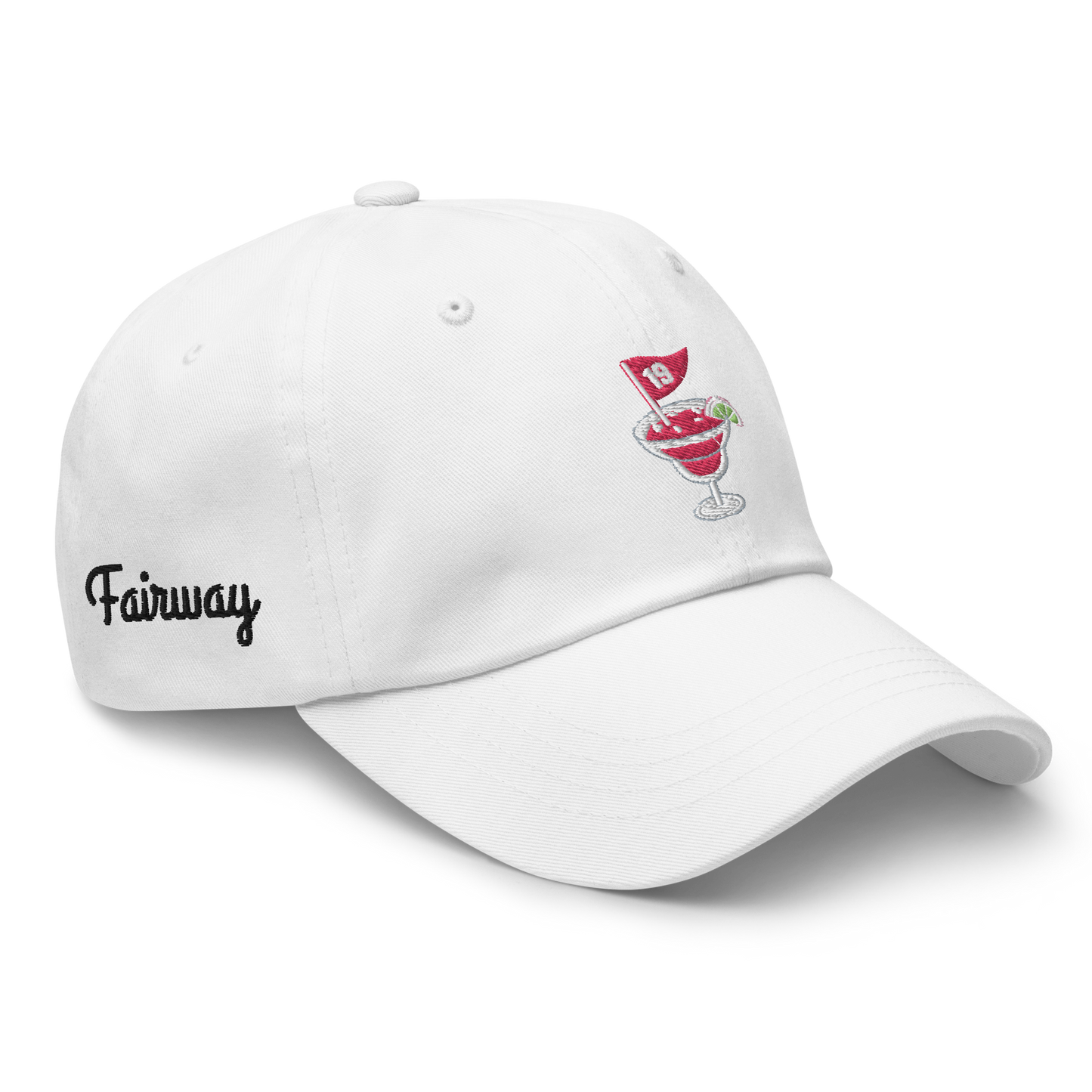 19th Hole Cocktails | Dad Hat | White
