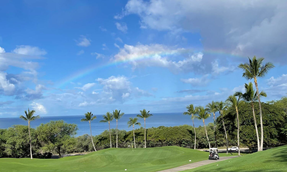 Golfing In Maui, Hawaii