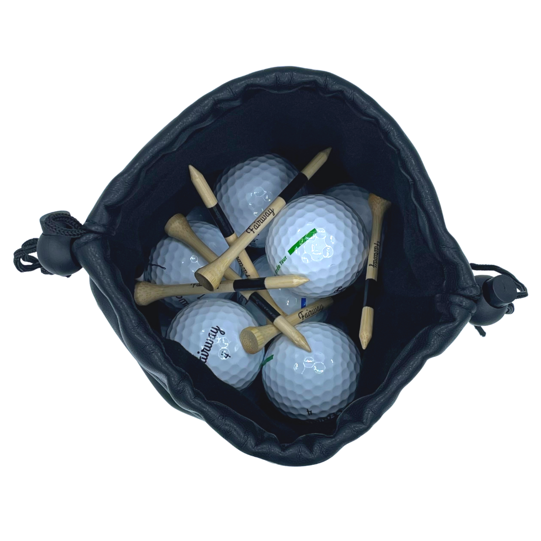 Fairway Valuables Leather Pouch