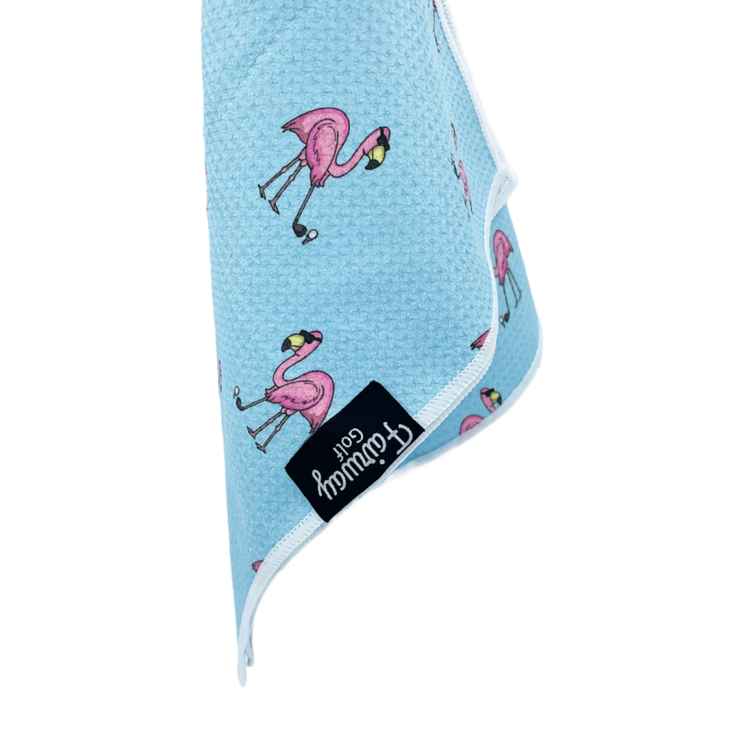 Premium Golf Towel | Flamingo