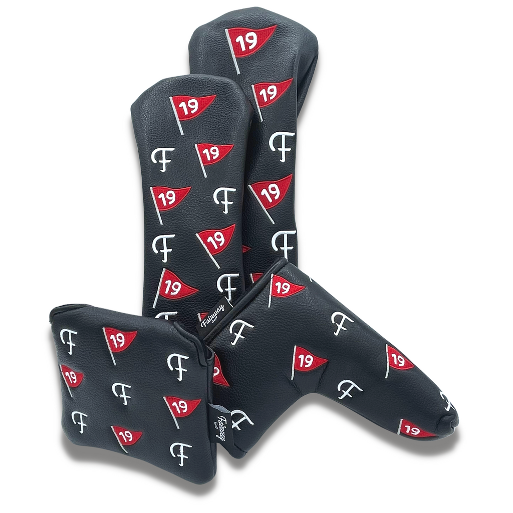 19th Hole Flag | Driver Headcover