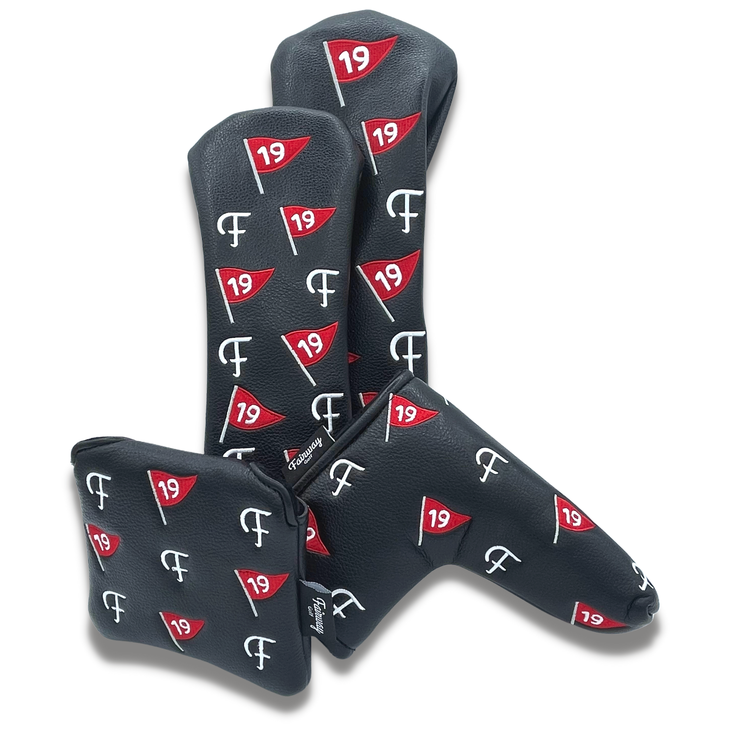 19th Hole Flag | Driver Headcover