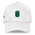 The Green Jacket | Dad Hat | White