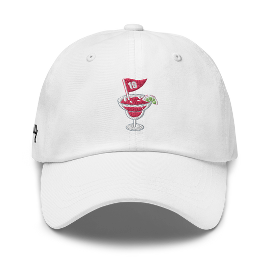 19th Hole Cocktails | Dad Hat | White