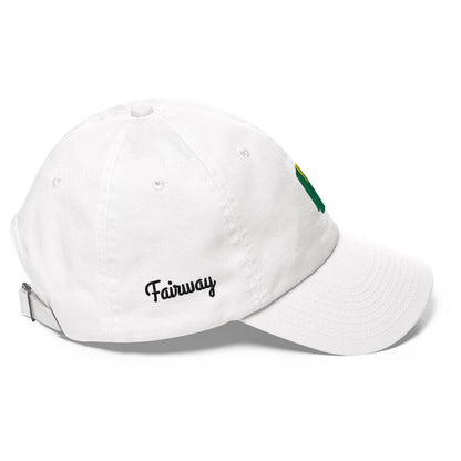 The Green Jacket | Dad Hat | White