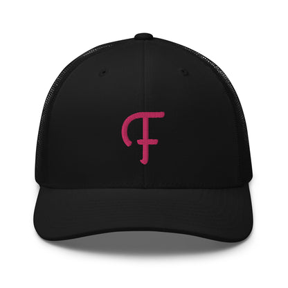 F for Fairway - Pink F