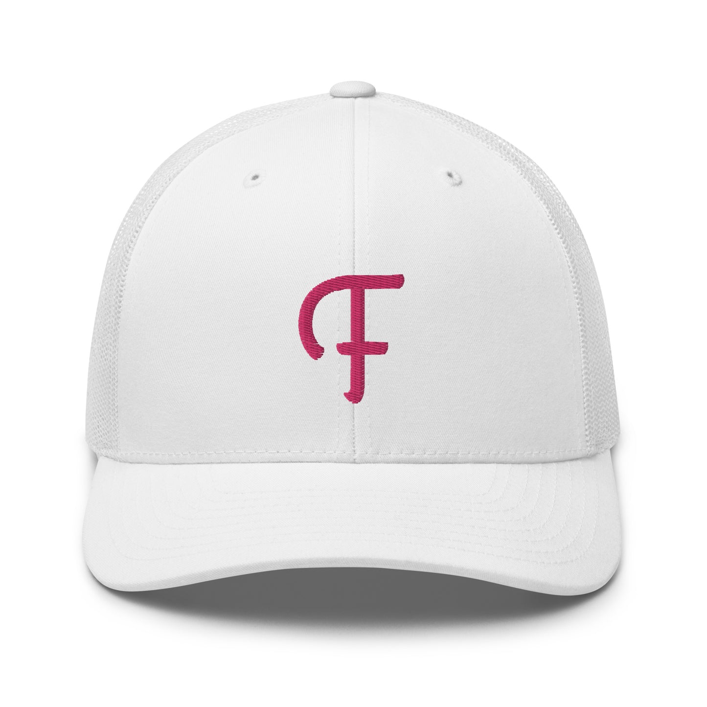 F for Fairway - Pink F